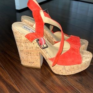 Steve Madden summer wedges. Size 7